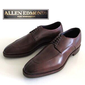 ALLEN EDMONDS Crosby Street  split toe derby shoes 7 D
